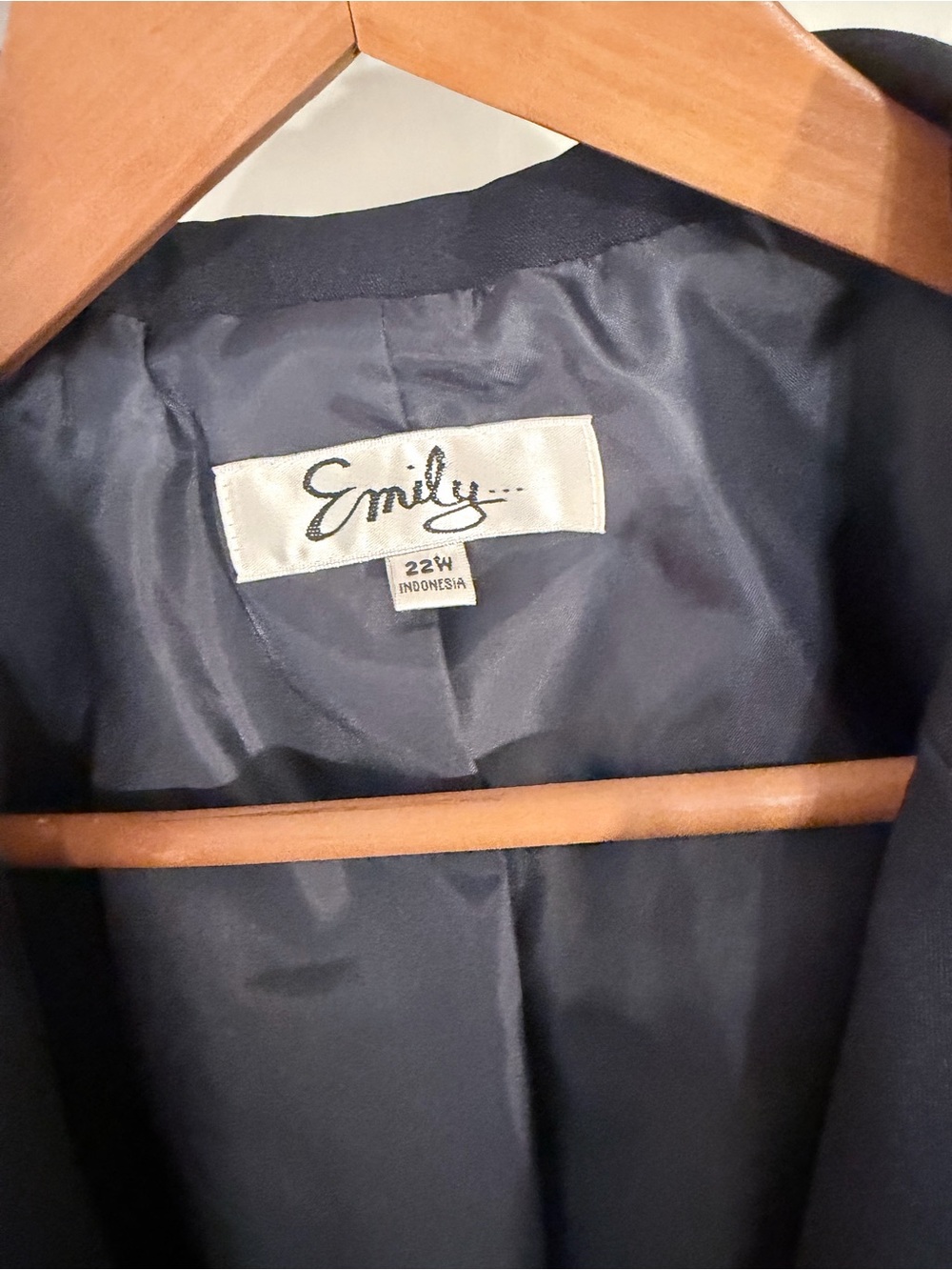 Emily…Navy Military-Detail Single-Breasted Blazer - Picture 3 of 6